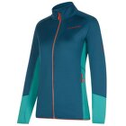 Mikina La Sportiva CHILL Jacket Women Storm Blue/Lagoon