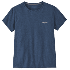 Triko krátký rukáv Patagonia P-6 Logo Responsibili-Tee Women Utility Blue