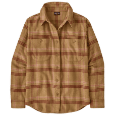 Košile dlouhý rukáv Patagonia Fjord Flannel Shirt Women Old Spruce: Nest Brown