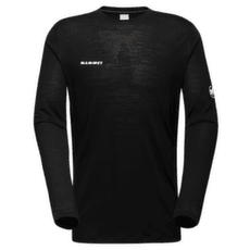 Triko dlouhý rukáv Mammut  Tree Wool FL Longsleeve Men black 0001