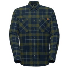 Košile dlouhý rukáv Mammut Alvra Longsleeve Shirt Men 50611 marine-dark marsh