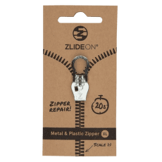 Jezdec ZlideON Repair slider for metal and plastic zipper Silver