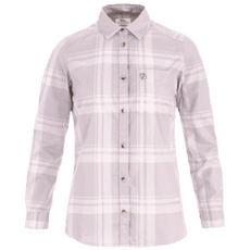 Košile dlouhý rukáv Fjällräven ÖVIK LITE FLANNEL SHIRT WOMEN Lavender Mist-Eggshell