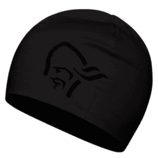 Čepice Norrona /29 pureUll180 Beanie Caviar Black