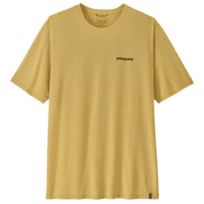 Triko krátký rukáv Patagonia Cap Cool Daily Shirt  - Boardshort Logo Men Limestone Yellow - Light Limestone Yellow X-Dye