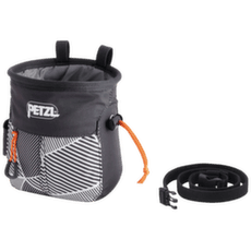 Pytlík Petzl SAKAPOCHE CHALK BAG Black Dazzle