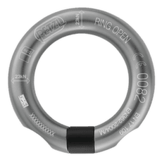 Kroužek Petzl RING OPEN Anthracite