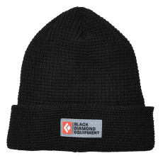 Čepice Black Diamond Double Waffle Beanie Black