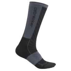 Ponožky Icebreaker Merino Run+Ultralight Crew Women BLACK/GRAPHITE