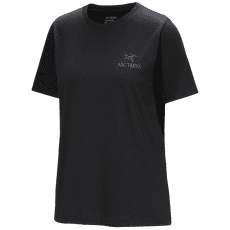 Triko krátký rukáv Arcteryx Kragg SL Cotton Emblem Crew SS Women Black