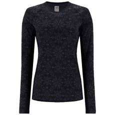 Triko dlouhý rukáv Kari Traa Edith Long Sleeve BLACK