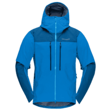 Bunda Norrona trollveggen Gore-Tex Pro light Jacket Men Brilliant Blue/Dark Blue