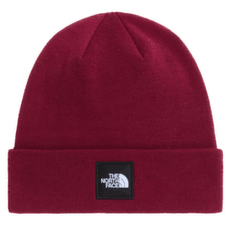 Čepice The North Face DOCK WORKER RECYCLED BEANIE MVO BURGUNDY CRUSH