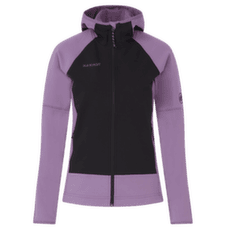 Mikina Mammut Massone ML Hooded Jacket Women paloja-black