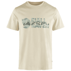 Triko krátký rukáv Fjällräven Multicolor Logo T-Shirt Men Chalk White