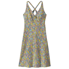 Šaty Patagonia Amber Dawn Dress Women Flourish: Abundant Blue