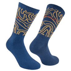 Ponožky La Sportiva OUTDOOR FUN SOCKS Night Sky/Savana