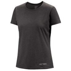 Triko krátký rukáv Arcteryx Taema Arc´Bird Crew SS Women Black Heather