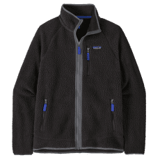 Mikina Patagonia Retro Pile Jacket Men Black w/Forge Grey