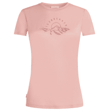 Triko krátký rukáv Icebreaker Merino 150 Tech Lite SS Tee Sunrise Summit Women BLUSH