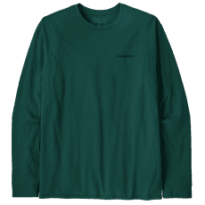 Triko dlouhý rukáv Patagonia Long-Sleeved P-6 Logo Responsibili-Tee Men Cascade Green
