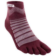 Ponožky Injinji Outdoor Midweight Mini-Crew Wool GARNET