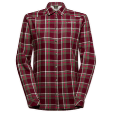 Košile dlouhý rukáv La Sportiva RAMBLER LINED FLANNEL SHIRT WOMEN Redwood/Chalk