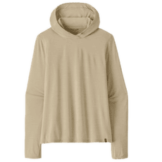 Triko dlouhý rukáv Patagonia Cap Cool Ultra Hoody Women Pumice - Dyno White X-Dye