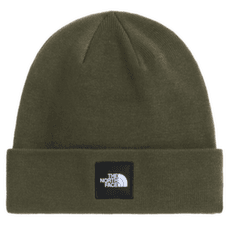 Čepice The North Face DOCK WORKER RECYCLED BEANIE NEW TAUPE GREEN