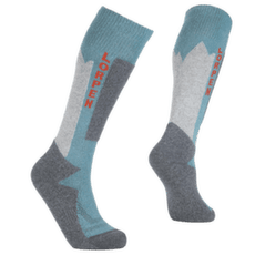 Podkolenky Lorpen WOOL SKI TWO PACK KIDS 875 ARCTIC/DARK MARINE