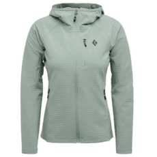 Mikina Black Diamond Coefficient Storm FZ Hoody Women Agave