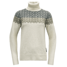 Svetr Devold Syvde Wool High Neck Women 000A OFFWHITE