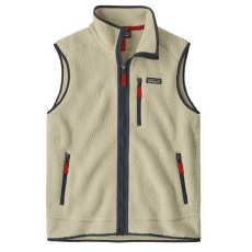 Vesta Patagonia Retro Pile Vest Men Pelican w/Smolder Blue
