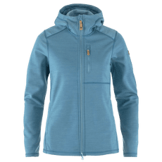 Bunda Fjällräven Keb Fleece Hoodie Women Dawn Blue