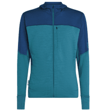Mikina Icebreaker Merino Blend 300 RealFleece™ Descender LS Zip Men TOPAZ/ATLANTIS/CB