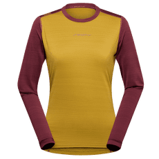 Triko dlouhý rukáv La Sportiva TOUR LONG SLEEVE Women Savana/Redwood
