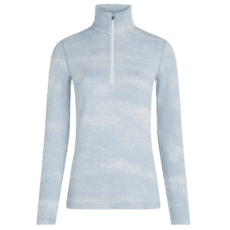 Triko dlouhý rukáv Icebreaker Merino 260 Oasis Vertex LS Half Zip CHillwave Women SNOW/ZINC BLUE/J