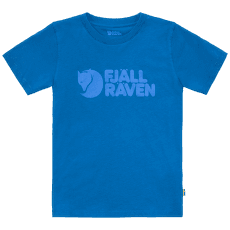 Triko krátký rukáv Fjällräven Fjällräven Logo T-shirt Kids Alpine Blue