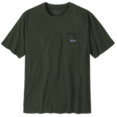 Triko krátký rukáv Patagonia Daily Pocket Tee Men Old Growth Green