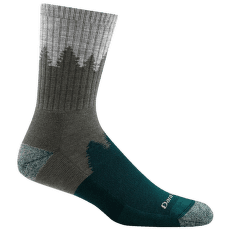 Ponožky Darn Tough Number 2 Micro Crew Midweight With Cushion GREEN