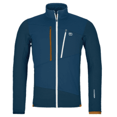 Bunda Ortovox FLEECE GRID JACKET MEN 54201 deep ocean
