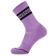 Ponožky Mons Royale Signature Crew Sock Pastel Purple