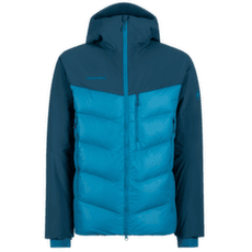 Bunda Mammut Rime Pro IN Hybrid Hooded Jacket Men sapphire-wing teal 50255