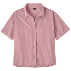 Košile krátký rukáv Patagonia LW A/C Shirt Women Windowpane Dobby: Quiet Violet