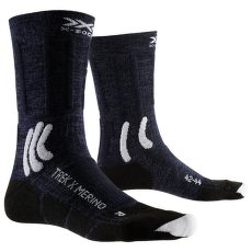 Ponožky X-Bionic Trek X Merino Socks Midnight Blue/Arctic White