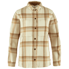 Košile dlouhý rukáv Fjällräven Singi Flannel Overshirt Women Chalk White-Dune Beige