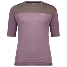 Triko krátký rukáv Mons Royale Diversion Merino Bike Jersey Short Sleeve Mauve / Iron