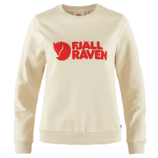 Mikina Fjällräven Fjällräven Logo Sweater Women Chalk White-Flame Orange
