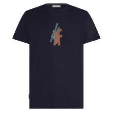 Triko krátký rukáv Icebreaker Merino 150 Tech Lite SS Tee Bear Tour Men Midnight Navy
