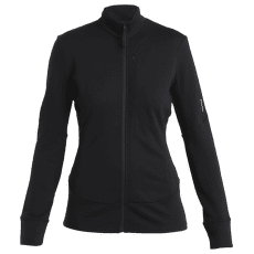 Mikina Icebreaker Merino 260 Quantum LS Zip Women Black